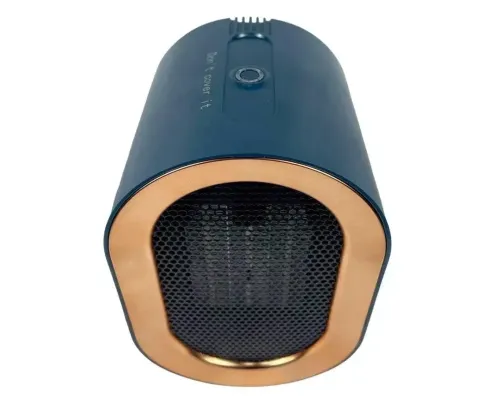 Керамический обогреватель настольный энергосберегающий 1200W Портативный обогреватель 2 уровня мощности Синий Керамический обогреватель настольный энергосберегающий 1200W Портативный обогреватель 2 уровня мощности Синий