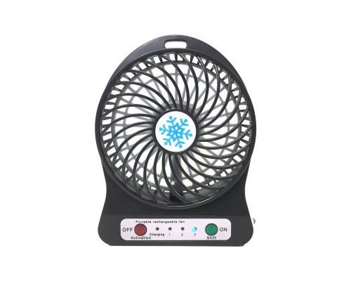 Портативний USB мінівентилятор з акумулятором Portable Mini Fan (настільний) Портативний USB мінівентилятор з акумулятором Portable Mini Fan (настільний)