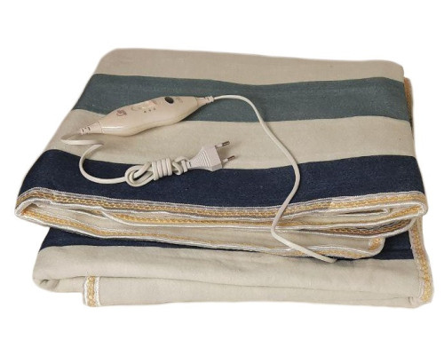 Простынь электрическая Electric Blanket 150х120см (полосы, Разноцветные) Простынь электрическая Electric Blanket 150х120см (полосы, Разноцветные)