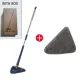 Телескопічна трикутна швабра Multi function Mop MA-89 ⁇ Універсальна швабра ⁇ Швабра стрічка