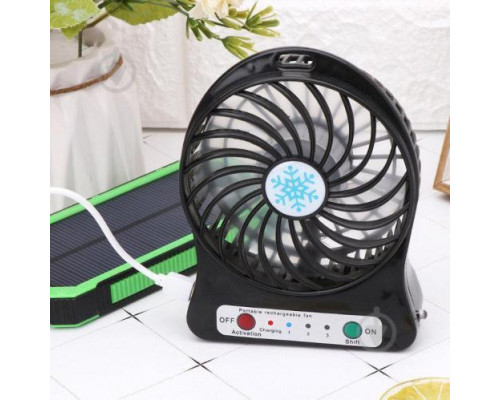 Портативний USB мінівентилятор з акумулятором Portable Mini Fan (настільний) Портативний USB мінівентилятор з акумулятором Portable Mini Fan (настільний)