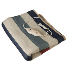 Простынь электрическая Electric Blanket 150х120см (полосы, Разноцветные)