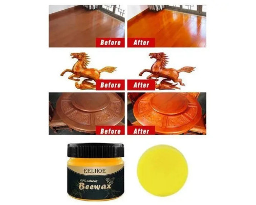 Полироль для мебели Beewax 80 г / Восковой полироль для мебели Полироль для мебели Beewax 80 г / Восковой полироль для мебели