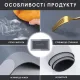 Універсальний антиковзний килимок для ванної Shower Room 40х60 см колір РОЗОВИЙ