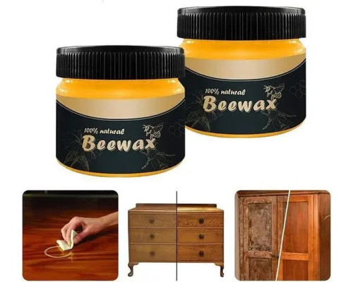 Полироль для мебели Beewax 80 г / Восковой полироль для мебели Полироль для мебели Beewax 80 г / Восковой полироль для мебели
