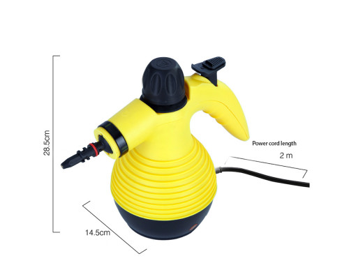 Відпарювач із функцією пароочисника Steam Cleaner DF-A001 (TM-115)/Рожевий відпарювач
