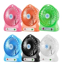 Портативный USB мини-вентилятор с аккумулятором Portable Mini Fan (настольный)