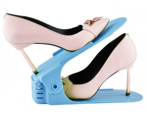 4 в 1 Двойные подставки для обуви Double Shoe Racks LY-500, органайзеры для обувы - Комплект 4 шт