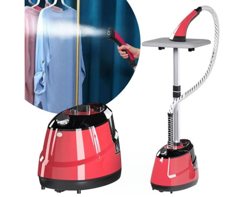 Отпариватель вертикальный для одежды Garment Steamer 2000W Красный Паровой утюг для всех видов ткани Отпариватель вертикальный для одежды Garment Steamer 2000W Красный Паровой утюг для всех видов ткани