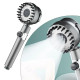 Душова лійка масажна 4в1 Shower Head 360° кнопка вимкнення води, 3 режими, масажні шипи