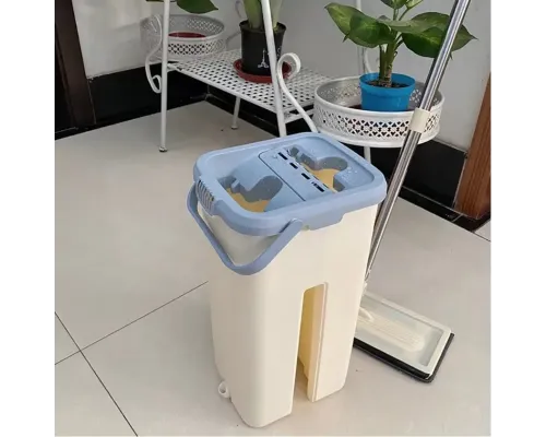Швабра-лентяйка 5л Hand Free Cleaning Mop 2 в 1 с автоматическим отжимом для уборки Бежевый Швабра-лентяйка 5л Hand Free Cleaning Mop 2 в 1 с автоматическим отжимом для уборки Бежевый