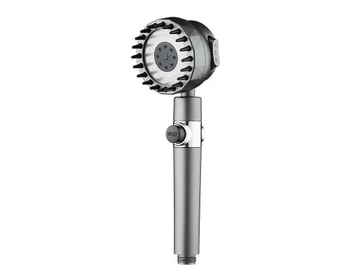 Душова лійка масажна 4в1 Shower Head 360° кнопка вимкнення води, 3 режими, масажні шипи