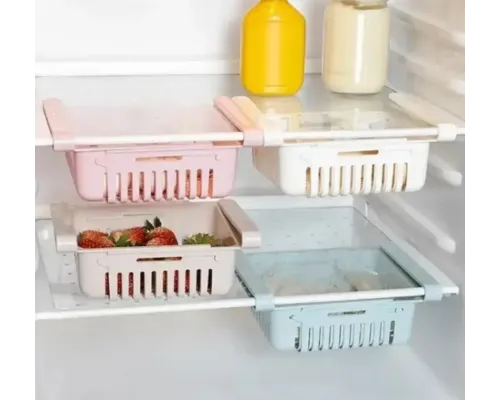 Органайзер на холодильник strechable hanging storage rack, Контейнер для холодильника Органайзер на холодильник strechable hanging storage rack, Контейнер для холодильника