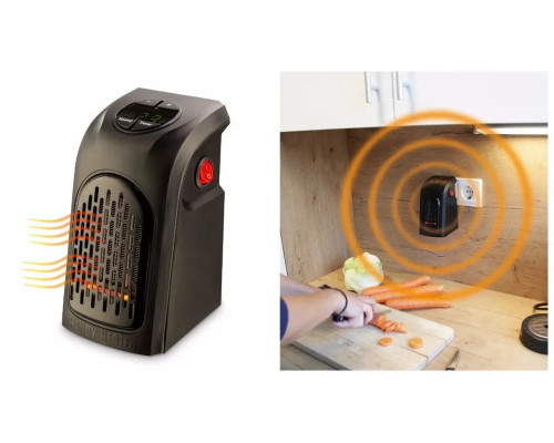 Міні нагрівач 400W Handy Heater з пультом, нагрівач електричний тепловентилятор портативний Міні нагрівач 400W Handy Heater з пультом, нагрівач електричний тепловентилятор портативний