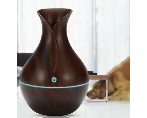Увлажнитель воздуха ТЕМНО-КОРИЧНЕВЫЙ Humidifier Ultrasonic Aroma c подсветкой | Воздухоочиститель Увлажнитель воздуха ТЕМНО-КОРИЧНЕВЫЙ Humidifier Ultrasonic Aroma c подсветкой | Воздухоочиститель