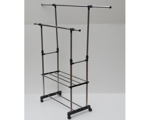 Вешалка-стойка для одежды и обуви Triple Stand Hanger Вешалка-стойка для одежды и обуви Triple Stand Hanger