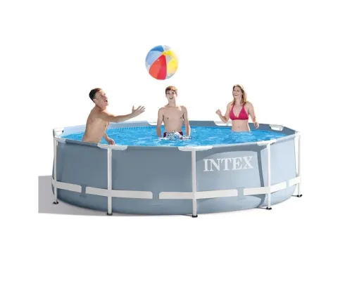 Каркасний басейн Intex 26700 prism frame, 305х76 см, об'єм води 4485 л. Каркасний басейн Intex 26700 prism frame, 305х76 см, об'єм води 4485 л.