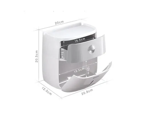 Тримач для туалетного паперу паперових рушників Towel Holder Ecoco