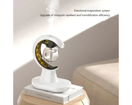Зволожувач повітря з ловицею від комарів 3в1 Humidifier Mosquito Trap москітна лампа з підсвіткою ONL