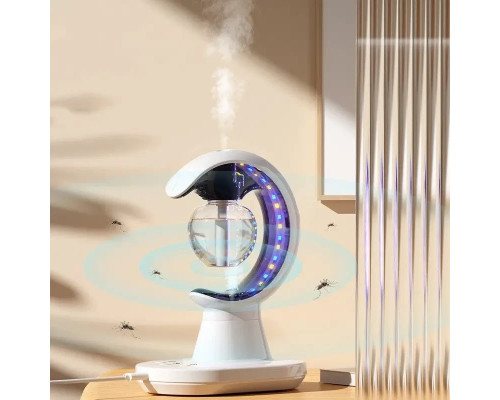 Зволожувач повітря з ловицею від комарів 3в1 Humidifier Mosquito Trap москітна лампа з підсвіткою ONL