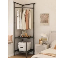Кутова підлогова вішалка для одягу 180х45х45 см стійка для речей Corner coat rack NO:9603
