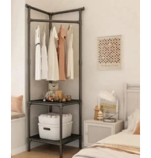 Кутова підлогова вішалка для одягу 180х45х45 см стійка для речей Corner coat rack NO:9603