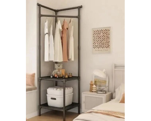 Кутова підлогова вішалка для одягу 180х45х45 см стійка для речей Corner coat rack NO:9603
