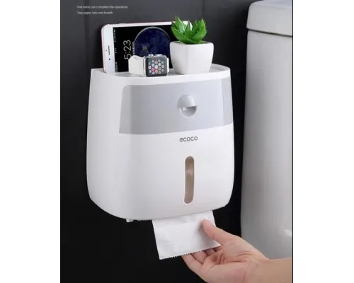 Тримач для туалетного паперу паперових рушників Towel Holder Ecoco