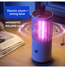 Лампа-ловушка для комаров Бытовая с зарядкой от Usb 1001 MOSQUITO LAMP, портативная