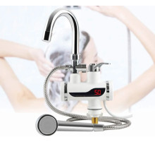 Кран-водонагрівач із душем нижнє під'єднання Instant electric heating water Faucet FT-001