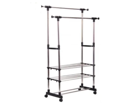 Вешалка-стойка для одежды и обуви Triple Stand Hanger Вешалка-стойка для одежды и обуви Triple Stand Hanger
