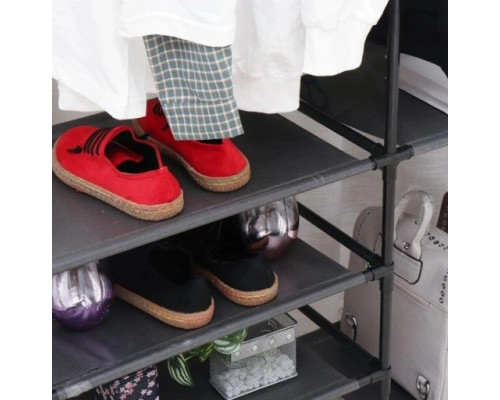 Вішак для одягу 86/43/173 Simple Coat Rack Double Row / Вішалка з полицями