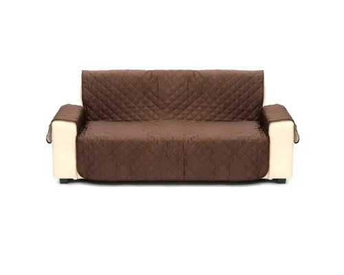 Двусторонняя накидка на диван Couch Coat коричневого цвета Чехол для мебели водонепроницаемый Двусторонняя накидка на диван Couch Coat коричневого цвета Чехол для мебели водонепроницаемый