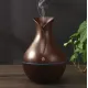 Увлажнитель воздуха ТЕМНО-КОРИЧНЕВЫЙ Humidifier Ultrasonic Aroma c подсветкой | Воздухоочиститель