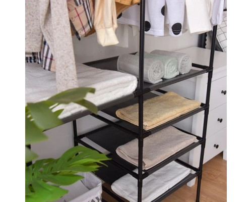 Вішак для одягу 86/43/173 Simple Coat Rack Double Row / Вішалка з полицями