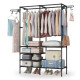 Вішак для одягу 86/43/173 Simple Coat Rack Double Row / Вішалка з полицями