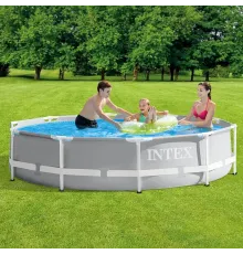 Каркасний басейн Intex 26700 prism frame, 305х76 см, об'єм води 4485 л.