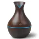 Увлажнитель воздуха ТЕМНО-КОРИЧНЕВЫЙ Humidifier Ultrasonic Aroma c подсветкой | Воздухоочиститель