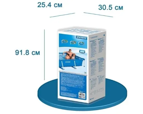 Басейн каркасний Intex 260х160х65 см (Intex 28271) Басейн каркасний Intex 260х160х65 см (Intex 28271)