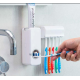 Дозатор автоматический зубной пасты Toothpaste Dispenser с держателем зубных щеток Toothbrush holder