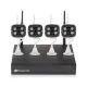 Комплект видеонаблюдения на 4 камеры NVR KIT 601 WiFi 4CH с регистратором