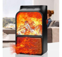 Портативний нагрівач з пультом Flame Heater (500 Вт) Економний
