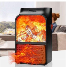 Портативний нагрівач з пультом Flame Heater (500 Вт) Економний