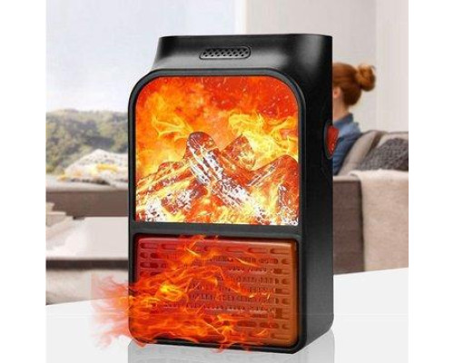 Портативний нагрівач з пультом Flame Heater (500 Вт) Економний