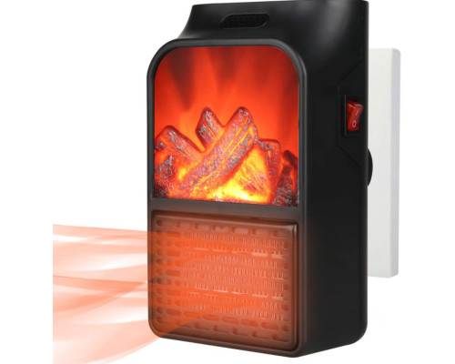 Портативний нагрівач з пультом Flame Heater (500 Вт) Економний