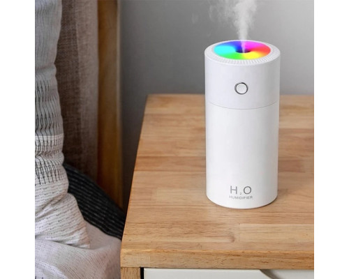 Зволожувач повітря з підсвіткою H2O Colorful HUMIDIFIER білий, USB
