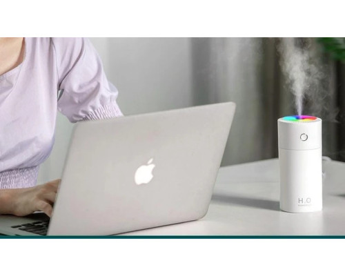 Зволожувач повітря з підсвіткою H2O Colorful HUMIDIFIER білий, USB