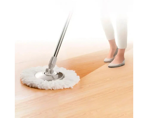 Универсальная швабра с отжимом-центрифугой и ведром Easy Mop “Круглая Швабра” Универсальная швабра с отжимом-центрифугой и ведром Easy Mop “Круглая Швабра”