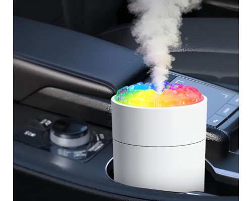 Зволожувач повітря з підсвіткою H2O Colorful HUMIDIFIER білий, USB