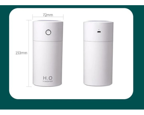 Зволожувач повітря з підсвіткою H2O Colorful HUMIDIFIER білий, USB
